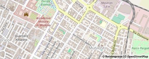 Mappa Modena