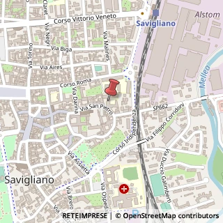 Mappa Piazzetta Giovanni Baralis, 4/5, 12038 Savigliano, Cuneo (Piemonte)