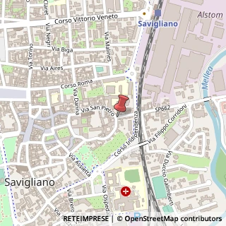 Mappa Via Villa Maurizio, 2, 12038 Savigliano, Cuneo (Piemonte)