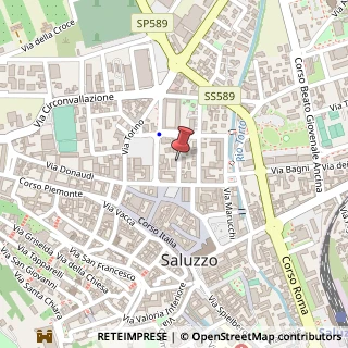 Mappa Piazza XX Settembre, 11, 12037 Saluzzo, Cuneo (Piemonte)