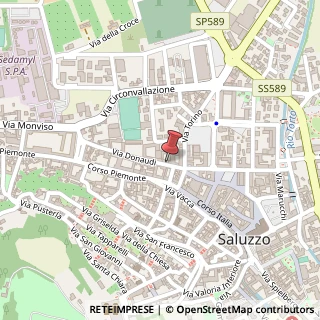 Mappa Via Martiri della Liberazione, 31, 12037 Saluzzo, Cuneo (Piemonte)