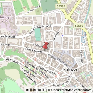 Mappa Corso Piemonte, 22, 12037 Saluzzo, Cuneo (Piemonte)