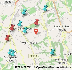 Mappa Via Santa Croce, 12055 Valle , Italia (2.55091)