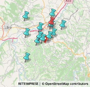 Mappa Via Santa Croce, 12055 Valle , Italia (5.43769)