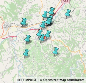 Mappa Via Santa Croce, 12055 Valle , Italia (6.4375)