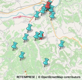 Mappa Via Santa Croce, 12055 Valle , Italia (4.2675)