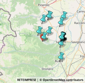 Mappa Via Trieste, 12030 Sanfront CN, Italia (13.1145)