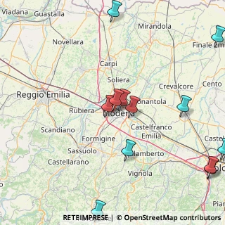 Mappa Str. San Faustino, 41126 Modena MO, Italia (22.68538)