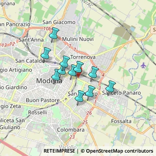 Mappa Via Divisione Acqui, 41122 Modena MO, Italia (1.28818)