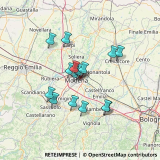 Mappa Via Divisione Acqui, 41122 Modena MO, Italia (11.66938)