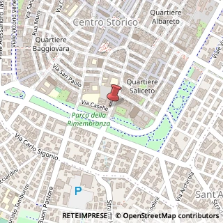 Mappa Via Saragozza, 114, 41100 Modena, Modena (Emilia Romagna)