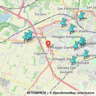 Mappa Tangenziale Sud Gabriela Mistral, 41126 Modena MO, Italia (2.62273)