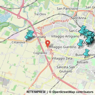 Mappa Tangenziale Sud Gabriela Mistral, 41126 Modena MO, Italia (3.3655)