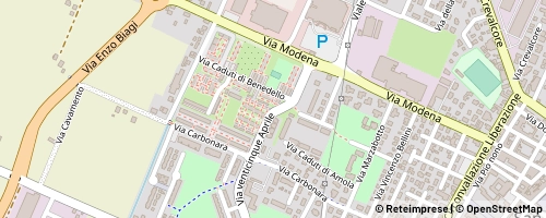 Mappa San Giovanni in Persiceto