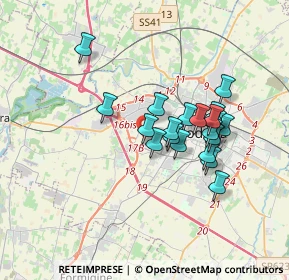 Mappa Via Aristotele, 41126 Modena MO, Italia (2.9225)