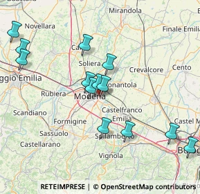 Mappa Via Franco Busani, 41122 Modena MO, Italia (16.00385)