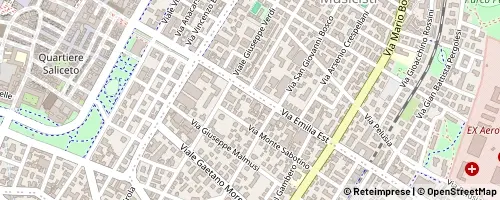 Mappa Modena