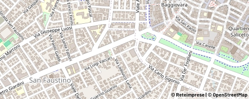 Mappa Modena