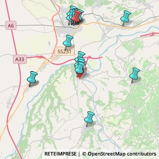 Mappa Via Vigne, 12062 Cherasco CN, Italia (4.61235)