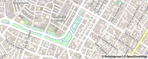 Mappa Modena