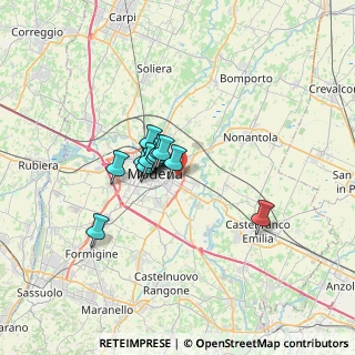 Mappa Via Saverio Mercadante, 41122 Modena MO, Italia (4.32167)