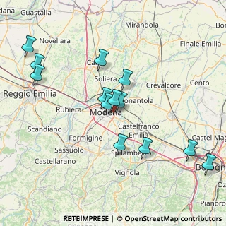 Mappa Via Saverio Mercadante, 41122 Modena MO, Italia (15.80538)