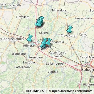 Mappa Via Saverio Mercadante, 41122 Modena MO, Italia (12.37786)