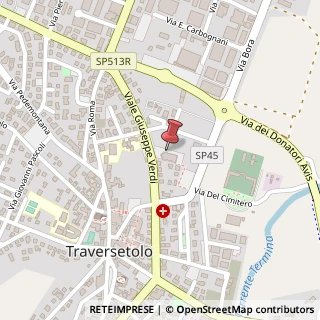 Mappa Via Giuseppe Verdi, 82, 43029 Traversetolo, Parma (Emilia Romagna)