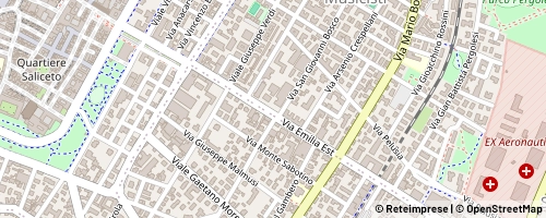 Mappa Modena