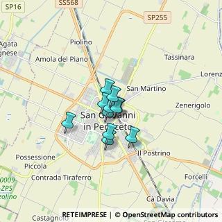 Mappa Via Marco Minghetti, 40017 San Giovanni in Persiceto BO, Italia (0.83273)