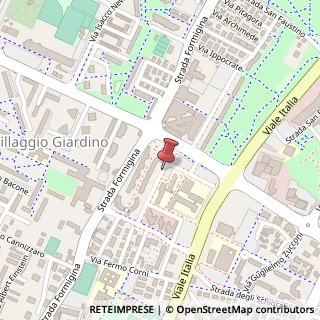 Mappa Via Carlo Cattaneo, 52, 41100 Modena, Modena (Emilia Romagna)