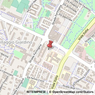 Mappa Via Carlo Cattaneo, 48, 41126 Modena, Modena (Emilia Romagna)