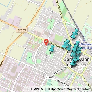 Mappa Via Montefiorino, 40017 San Giovanni In Persiceto BO, Italia (0.675)