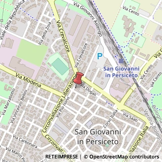 Mappa Via Pio IX, 15, 40017 San Giovanni in Persiceto, Bologna (Emilia Romagna)