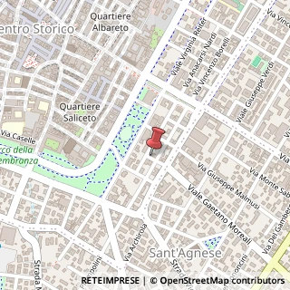 Mappa Via Gaetano Moreali, 3/A, 41100 Modena, Modena (Emilia Romagna)