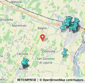 Mappa Via Enzo Bagnoli, 42122 Bagno RE, Italia (2.8065)