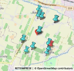 Mappa Via Enzo Bagnoli, 42122 Bagno RE, Italia (0.86818)