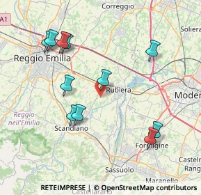 Mappa Via Enzo Bagnoli, 42122 Bagno RE, Italia (8.26818)