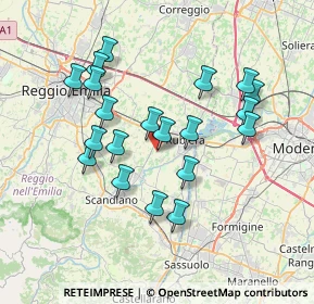 Mappa Via Enzo Bagnoli, 42122 Bagno RE, Italia (6.887)