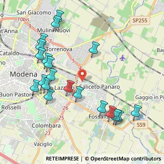 Mappa Viale XXII Aprile, 41122 Modena MO, Italia (2.3525)