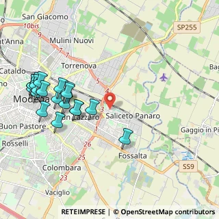 Mappa Viale XXII Aprile, 41122 Modena MO, Italia (2.415)