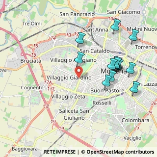 Mappa Istituto Guarini, 41126 Modena MO, Italia (2.13615)