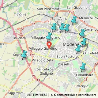 Mappa Istituto Guarini, 41126 Modena MO, Italia (2.38364)