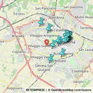 Mappa Istituto Guarini, 41126 Modena MO, Italia (1.678)