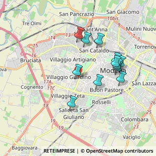 Mappa Istituto Guarini, 41126 Modena MO, Italia (1.81667)