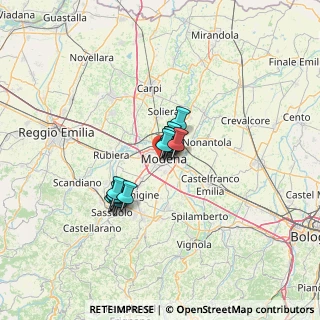 Mappa Via Luigi Vaccari, 41124 Modena MO, Italia (8.06538)