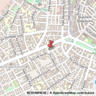 Mappa Via L. Lana, 1, 41124 Modena, Modena (Emilia Romagna)