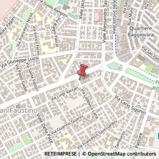 Mappa Via L. Lana, 1, 41100 Modena, Modena (Emilia Romagna)