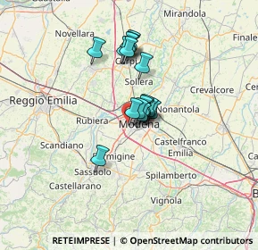 Mappa Via Pasteur Luigi, 41126 Modena MO, Italia (8.68125)