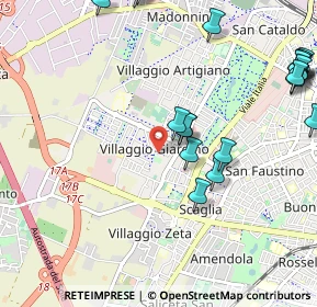 Mappa Via Pasteur Luigi, 41126 Modena MO, Italia (1.37)